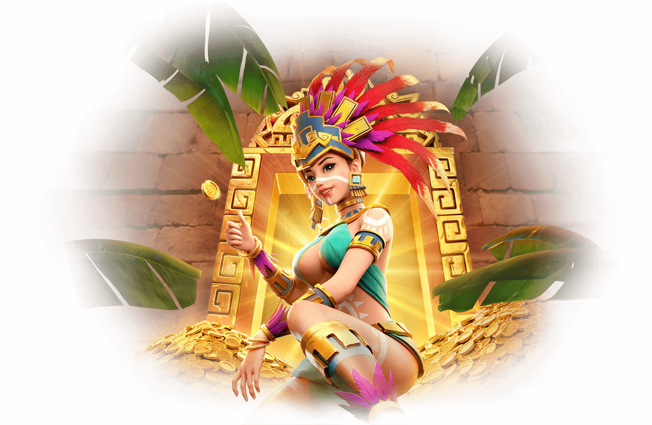 Treasures of Aztec Banner